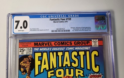 Fantastic Four #159 CGC 7.0 losa nueva - envío y devolución combinados en compra múltiple - Imagen 2 de 3