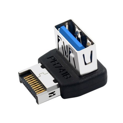 USB-C-Header-Adapter Typ E auf USB 3.1, 90-Grad-Lenkkonverter für Den Inter8617