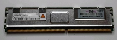 Qimonda 4GB 2Rx4 PC2-5300F DDR2 RAM Memory HYS72T512420EFA-3S-C
