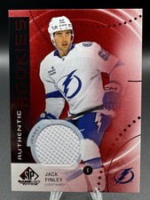 2025-26 Upper Deck SP Game Used Jack Finley Authentic Rookies Red Jersey RC