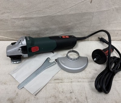 METABO WEV 15-125 HT Angle Grinder 13.5 A 9,600 RPM Max Speed Slide 5'' Wheel Dia