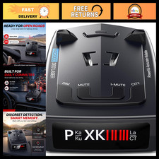 High-Performance Long Range Radar Detector for Cars, 360  Police Detection