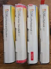 Lotto software Office 2007 Visio, aggiornamento professionale, Outlook, casa e studente