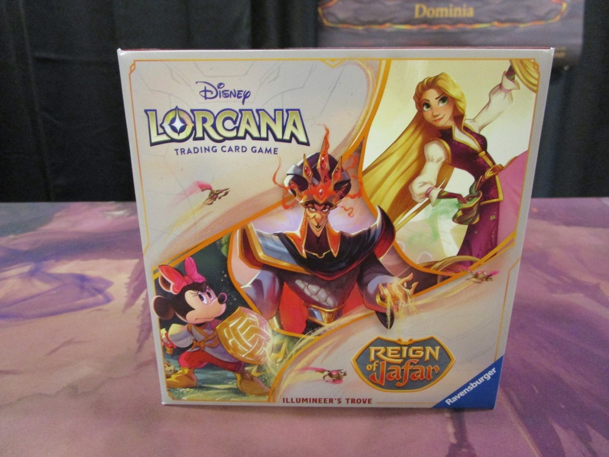 Disney Lorcana TCG REIGN OF JAFAR ILLUMINEER'S TROVE FACTORY SEALED BOX |  eBay