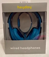 Heyday  Wired On-Ear Headphones - Blue - BRAND NEW
