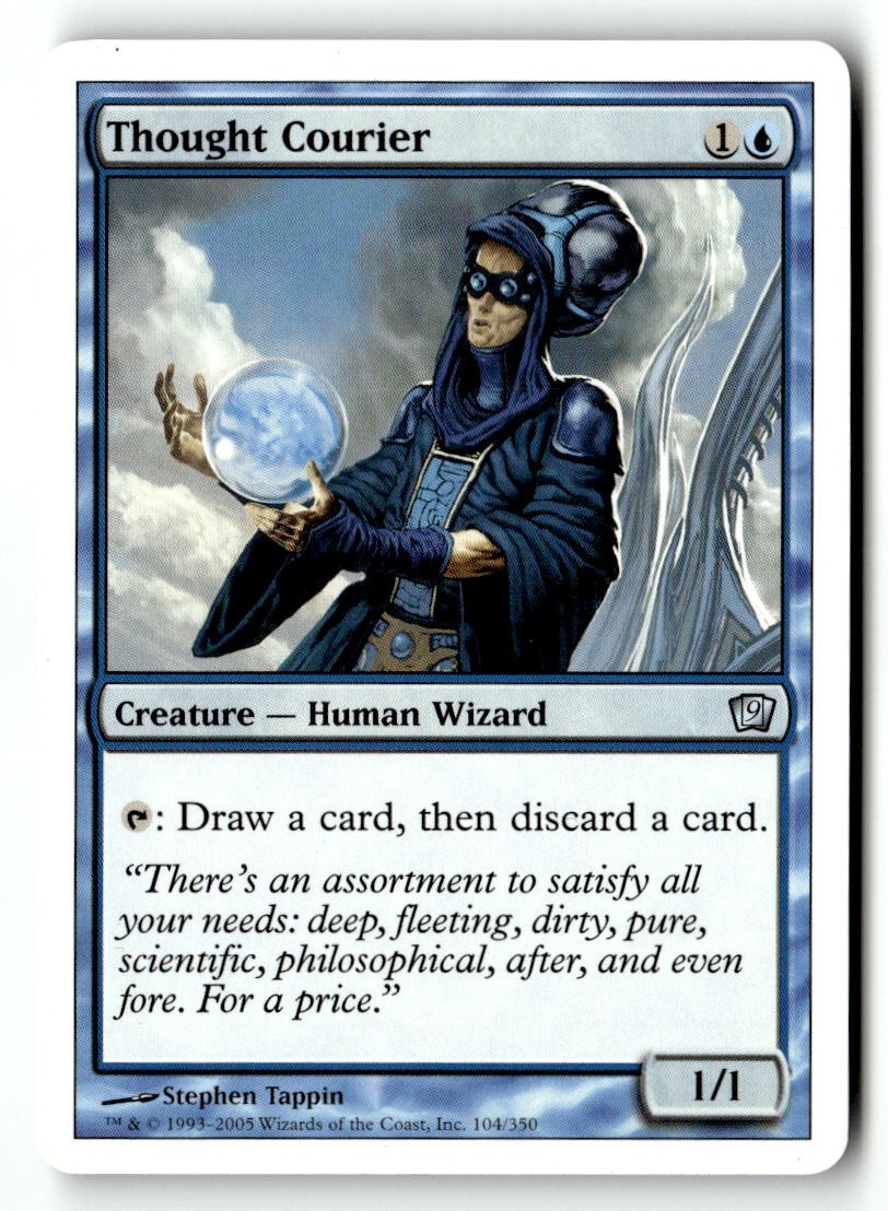 Thought Courier 9th Edition [9ED - 104] Magic Uncommon LP