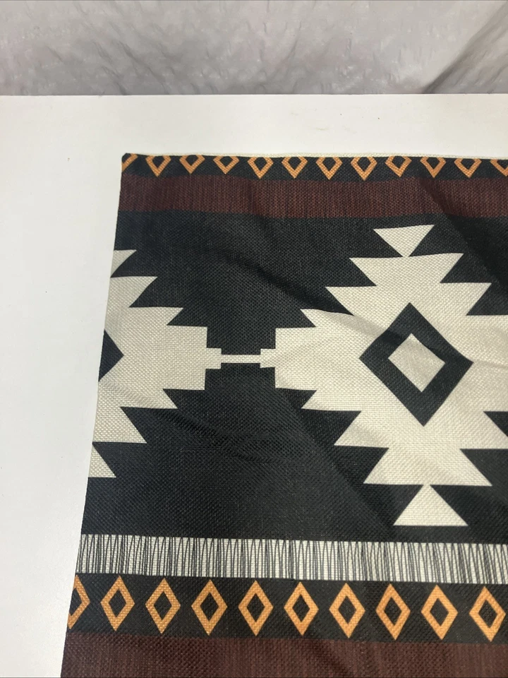 17”x17” Aztec Southwestern Throw Pillow Decorative Case Cover Geometric  - Image 2 of 4