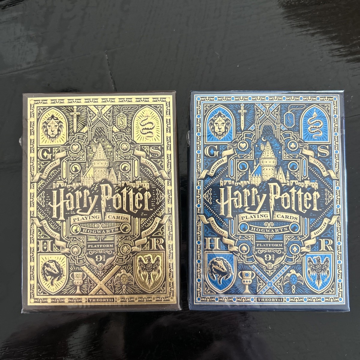 Theory 11 Harry Potter Playing Cards Blue Ravenclaw & Yellow