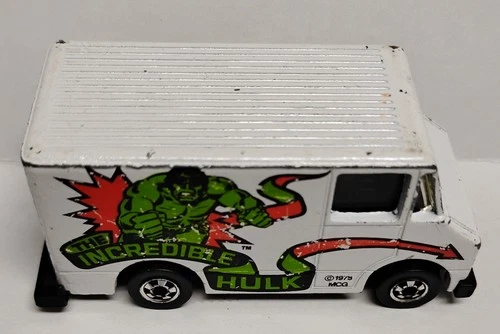 Vintage Hot Wheels 1976 Scene Machines The Incredible Hulk Delivery Van