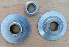 Chicago Electric 10" 15A Table Saw 63118- Blade Lock Nut and Washers