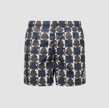 MONCLER Logo Print Swim Shorts Size L