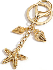 Bag Charms for Handbags Purse Accessories Cute Beach Keychain Beach Gifts for Wo