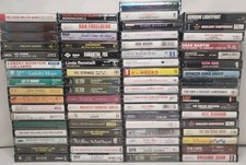Lot Of 69 Cassette Tapes - Not Tested - Rock Country Jazz Blues Pop Etc - C677