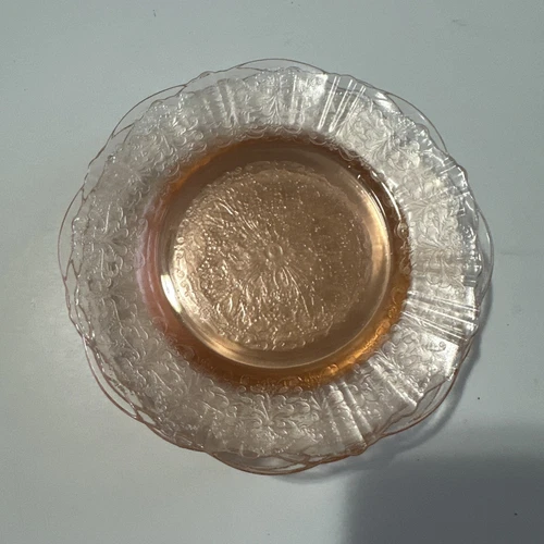 Macbeth Evans American Sweetheart Pink Depression Glass Dessert/ Bread Plates -6