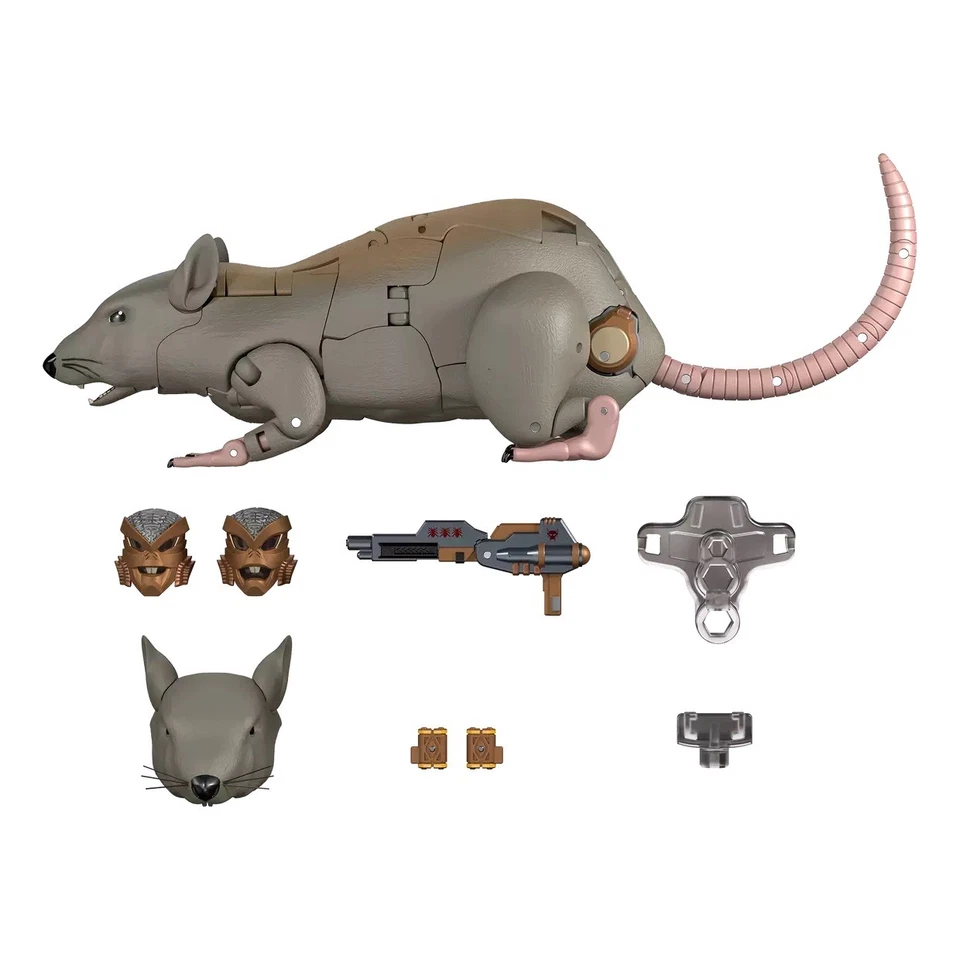 Transformers Masterpiece MPG-15 Beast Wars Rattrap Cybertron Rattle Figure - Image 4 of 4