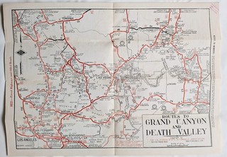 Lot of 12 Antique 1920s AAA Road Maps Yosemite San Diego San Jose Grand Canyon