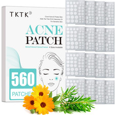 TKTK Pimple Patch Acne Patch, 4 Sizes 560 Patches Acne Absorbing Cover Patch, Hy