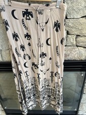 Spell And The Gypsy Vintage Maxi Skirt Size 10 Tribal Print Spell Logo Skirt