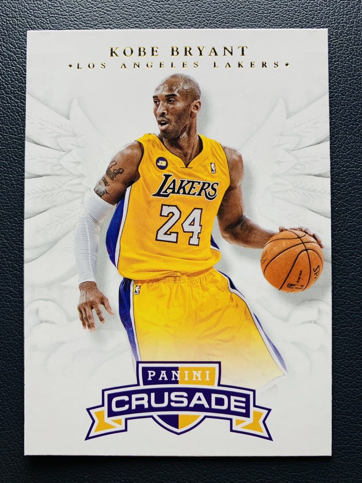 2012-13 Panini Crusade Kobe Bryant #5 Angel Wings Los Angeles Lakers HOF