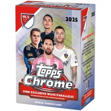 Topps Chrome MLS 2025 Factory Sealed Value Box