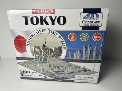 4D Cityscape 4D Puzzle Tokyo Cityscape Time Puzzle 1400 Pieces
