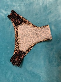 Victoria&rsquo;s Secret PINK Leopard Print Cheekster Panties Women&rsquo;s Size M 