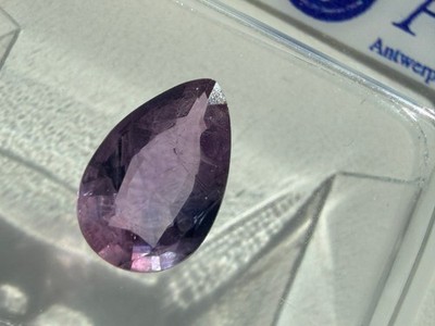 Bi-Color Sapphire - Intense Pink / Blue -1.29 Ct- original ALGT Report & sealed