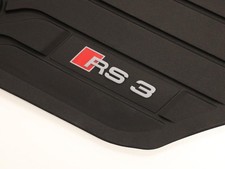 Audi Genuine All Weather Foot Mats, Black - R...