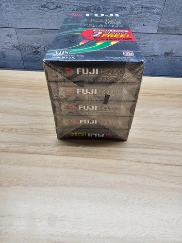 FUJI 5ER-PACK HQ120 & HQ160 LEERE VHS-KASSETTEN - VERSIEGELT - Bild 6 von 6