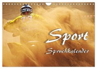"Calendar 2027 · US Version · Sport Saying Calendar (Wall Calendar 2027 12\" × 8\""
