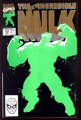 INCREDIBLE HULK #377 9.4 // 1ST APPEARANCE PROFESSOR HULK 2ND PRINT MARVEL 1991
