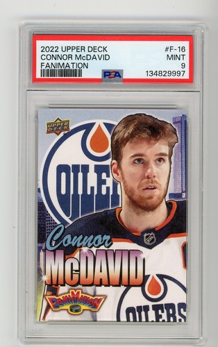 Connor McDavid #F-16 2022 Upper Deck Fanimation card