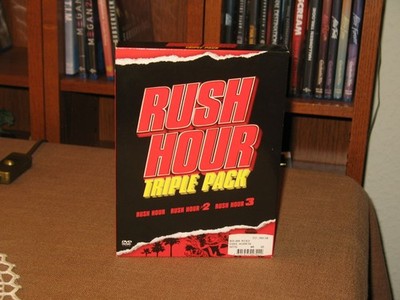 DVD FILM Action Komödie: Rush Hour 1 + 2 + 3 (Triple Pack) Jackie Chan