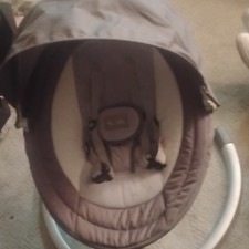 Fisher-Price Infant Baby Swing Gray/Beige w/ Canopy Model Z1537 MPN Z1537