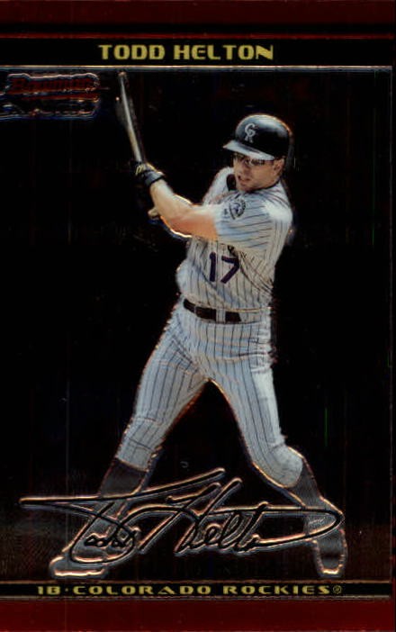 2002 Bowman Chrome #75 Todd Helton - BB