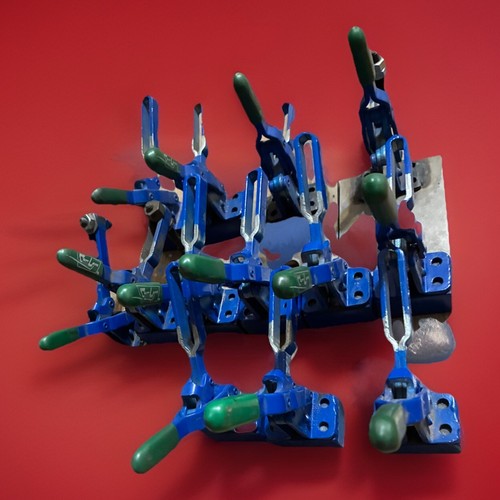 Carr Lane Hold Down Clamps - Toggle Locking Clamps Lot Of 13 Welding Machinist - Picture 2 of 10