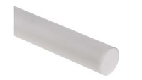 Ptfe Fluorierte Kunststoffstange, Ø 15Mm X 1M 680634