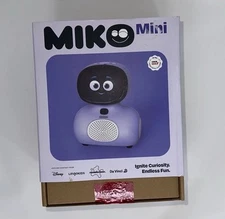 MIKO Mini AI Intelligent Robot Children STEM Toys Interactive Learning Purple
