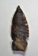 Authentic Modern Reproduction of Pre 1600 Colorado Flint Arrowhead Made in USA