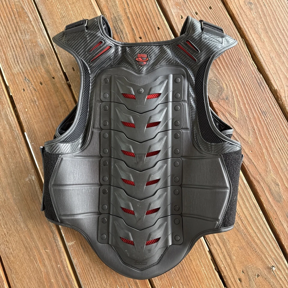 Icon Stryker Field Armor Vest Black - Image 2 of 4