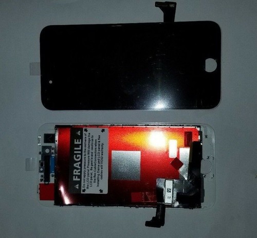 New LCD Screen Touch Digitizer Assembly Replacement iPhone 7 4.7" Camera Ring - Photo 4 sur 4