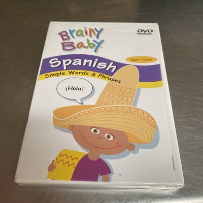 その他 Brainy Baby - Spanish / Children [DVD] [Import] Brainy Baby Spanish DVD [2006] Ages 1-5yrs | eBay