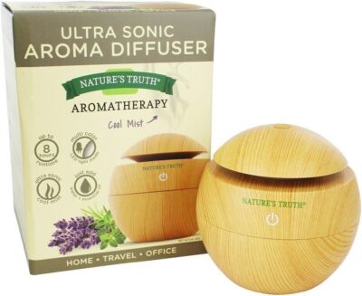 SM Nature's Truth Ultra-Sonic Aromatherapy Elegant Wood-Look Diffuser(3 Pack)