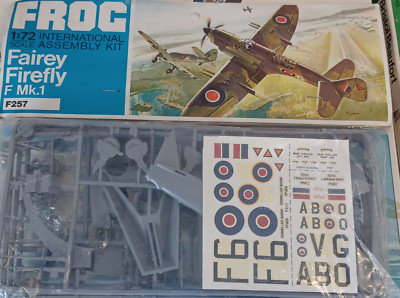 1:72 FROG Fairey Firefly F Mk.1  extrem selten