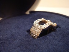 Bague type Fred Force 10 Or blanc et Diamant