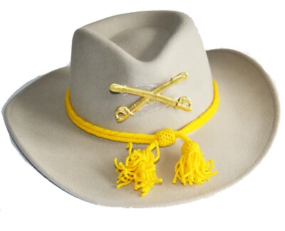 Cavalry Hat Dent Military Style Hat Bucky ONeil Rough Rider Hat