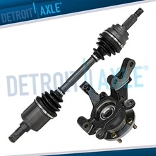 Front Left Steering Knuckle Hub Bearing Axle Shaft for 2007 - 2011 Dodge Caliber