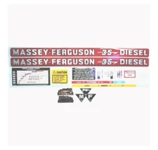 Sparex, S.60355 Decal, Massey Ferguson 35 'Diesel' for Various Makes