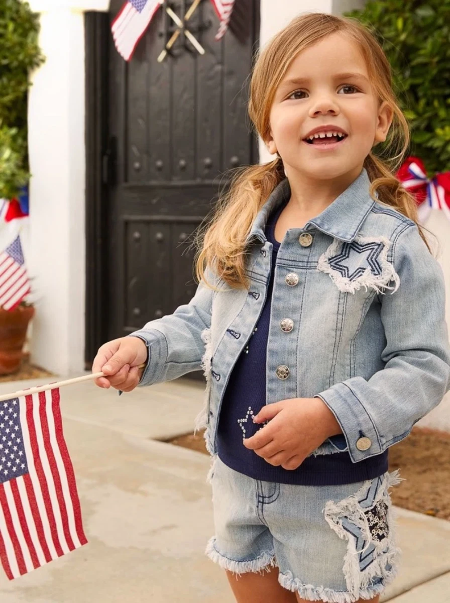 Sequin top star jacket