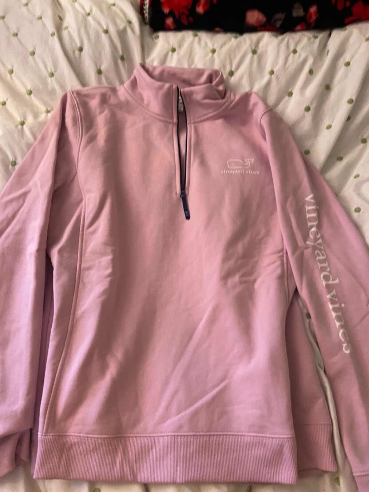 Pink Vineyard Vines Pullover Shep Shirt 
